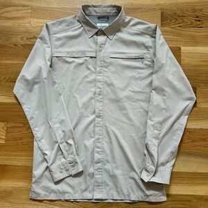 Columbia Hiking Camping Travel Shirts x2 see Size Note